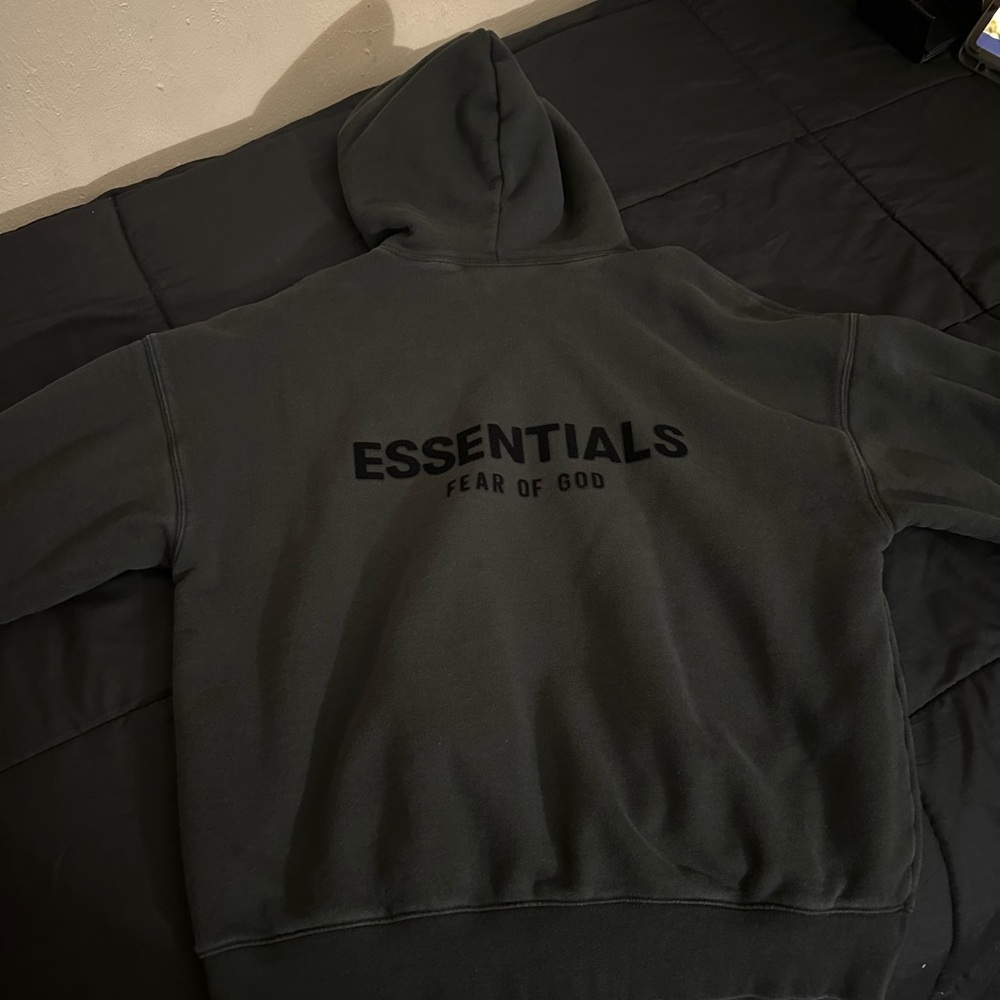 Fear Of God ESSENTIALS Hoodie Black ⚫️